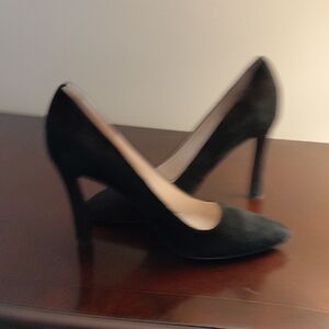 Black Suede 3.5 Inch Dress Shoes